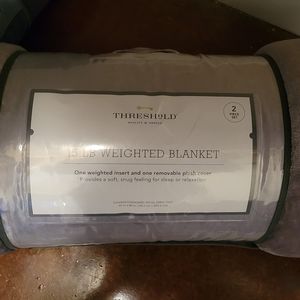 Threshold- Gray Weighted blanket 15lb